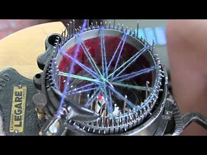 Gob's Web - Circular Sock Machine cast-on/doodle