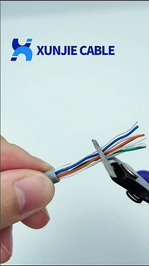 Wondering how to properly connect a CAT6 cable #diy #electric #cable