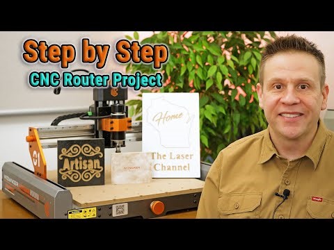How to make CNC Router Projects- Artisan 01 by WIZMAKER #wizmaker #cncrouter #project #howto