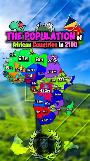 Population of African countries in 2100 🧍‍♀️ 🇪🇹 #trending #historyexplained #europe #ancient