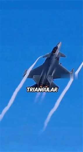 🧠Smart Engineering: Why Fighter Jets Use Delta Wings #shorts #shortsviral #shortvideo #aviation