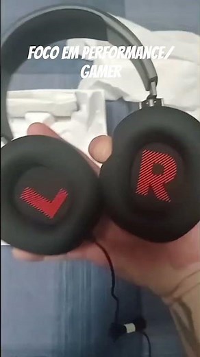 Headset Gamer Com Fio Quantum 100m2 JBL Com Mic Preto