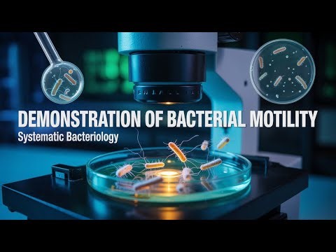 Demonstration of Bacterial Motility | Hanging Drop, Wet Mount & Semi-Solid Methods | BMLS
