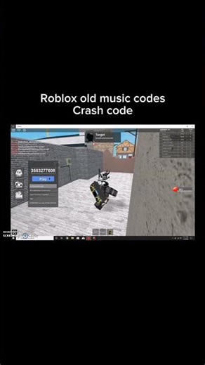 Roblox old music codes (Crash code)