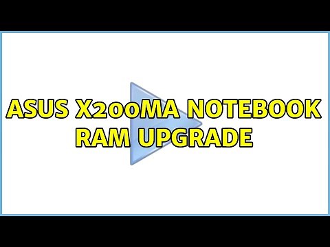 Asus X200MA Notebook RAM upgrade (2 Solutions!!)