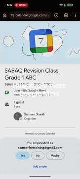 How to join Class | Google meet