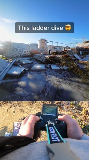 Loops and ladders 🪜 (🎥: @loosefpv) #fpv #drone #freestyle #reallifegaming