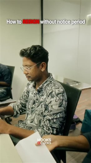 Hooks And Clicks on Instagram: "That moment when you finally figure out how to resign gracefully (Video, Videography, colleagues, office, office fun) #advertising #explorepage #goviral #creative #hooksandclicks #instagram #reelitfeelit #advertisingagency #fun"