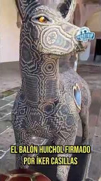 A Huichol soccer ball signed by a World Champion #ESTOAtTheWorldCup #FIFAWorldCup
