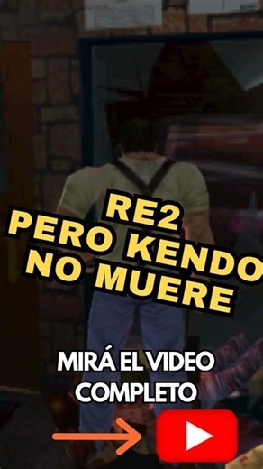 RESIDENT EVIL 2 Pero el armero SOBREVIVE - Kendo’s Cut | Donbas Asustado #shorts