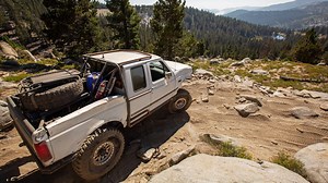 Off-Roading the Dusy Ershim Trail in a 1997 Ford F-250
