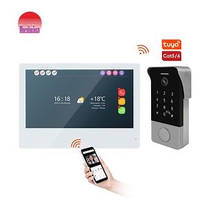 [Hot Item] Sign Door Bell Hotel Logo and Language LCD Doorplate Hotel Touch Switch