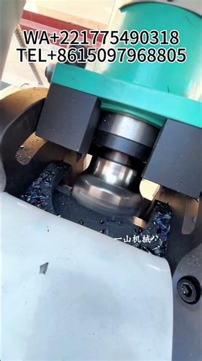 Steel plate beveling machine is capable of processing carbon steel#BevelingMachine #EdgeMilling