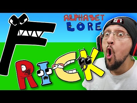 F is a Bad Boy! Alphabet Lore School in Roblox