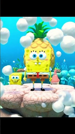 Cute Chibi Spongebob #animation #cartoon #shorts