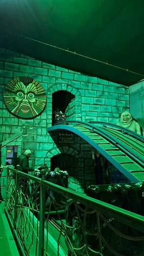 Have you had a spooky night time ride on the ghost train? Pleasure Beach Resort #pleasurebeachresort #pleasurebeach #blackpool #ghosttrain #spooky #rollercoaster #haunted #themepark #amusementpark #travel #fbreelsvideo #viralreels #OMG | Thrills and Food