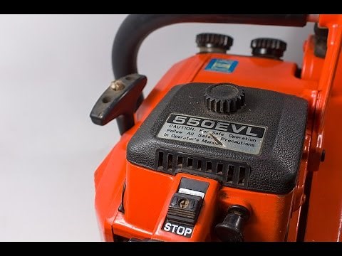 P71952 - Echo 550 EVL 20 Inch 55cc Chainsaw. STARTS EASY, RUNS WELL. GREAT SAW