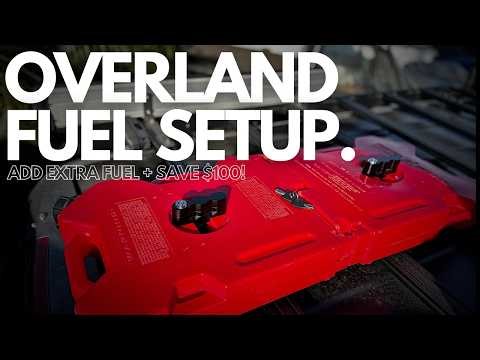 Overland Fuel Setup: Installing Dual Rotopax 2 Gallon Gas Tanks on My Prospeed Roof Rack.