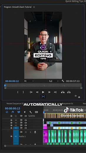 How to Snap Graphics in Premiere Pro!🤯 #premierepro #videoediting #editing #tutorial #learn #learnontiktokph #howto #edit #fyp