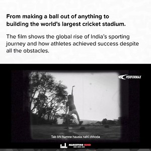 670K views · 40 reactions | Performax Activewear has delivered a perfect campaign that highlights the Unstoppable spirit of Indian athletes and pays a tribute to India’s sporting journey. #Performax #UnstoppableSpirit #Sports #JaspritBumrah #Campaigns #Collab | Marketing Mind | Facebook