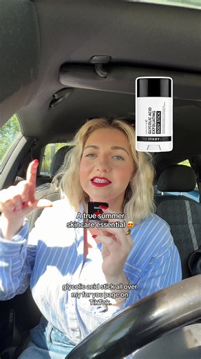 The INKEY List Glycolic Acid Exfoliating Body Stick has been all over our FYP, so we had to check it out ☀️ #SummerSkincare #BootsUK #ExfoliatingAcid