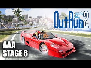 OutRun 2 (Xbox) Mission Mode Playthrough AAA Stage 6