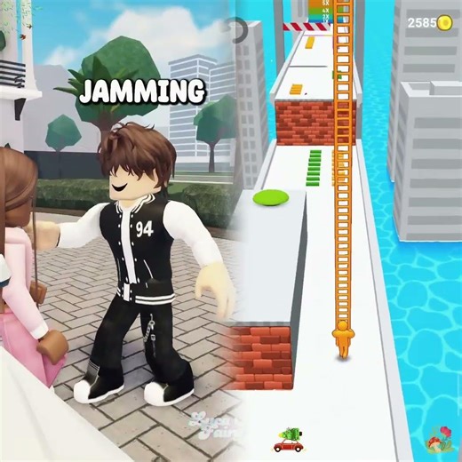 💗 School Love Prank BF With Fake Soundproofed Car 🏡 Roblox Story #roblox #schoollove