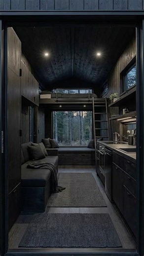 Inside a $15,000 Tiny Cabin Build in the Woods - From Empty Shed to Dream Home