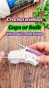 6.7K views · 40 reactions | Learn how to Crochet Double Crochet...