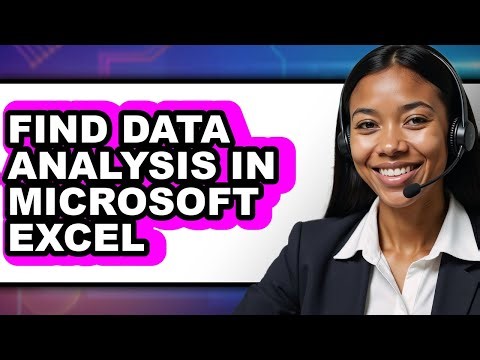 How to Find Data Analysis in Microsoft Excel (easy Method)