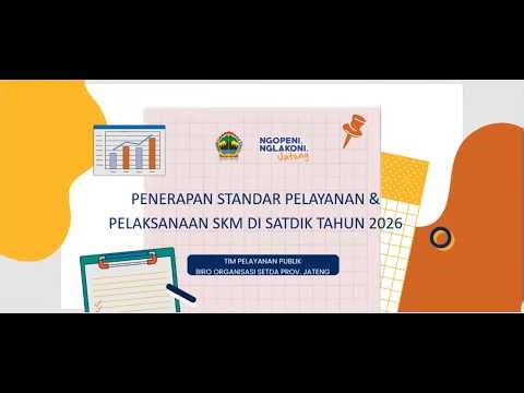 RELAY - FASILITASI SP DAN SKM DINAS PENDIDIKAN PROVINSI JATENG 2026