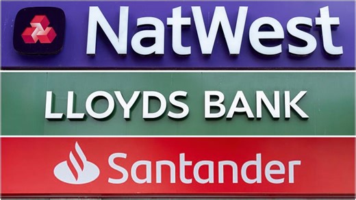 Bank branch closures: The 67 Natwest, Lloyds and Santander sites closing in 2025/26 – full list