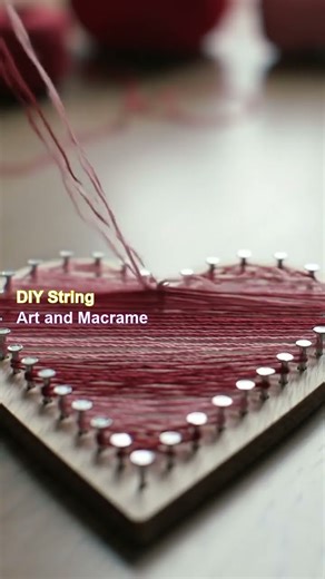 DIY String Art and Macrame