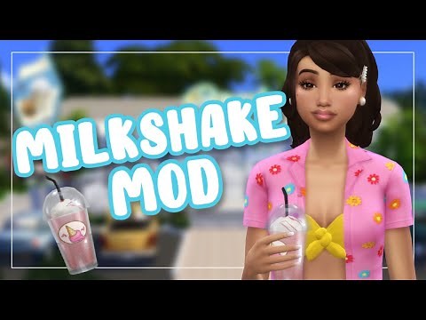 MILKSHAKE MOD 🍧☕🍫//Sims 4 - Milkshakes, Slushies, Hot drinks, Sodas // LINK IN DESCRIPTION!!