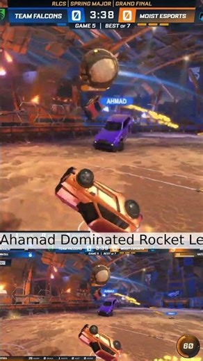 RocketLeague's Ahamad Scores an INSANE GOAL! 🚀🔥