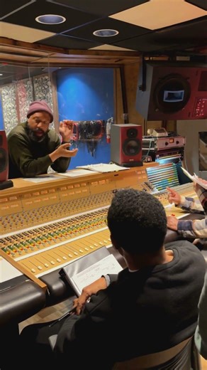 Rich teaching mic techniques in Studio C