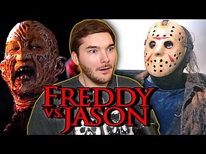 Jason Voorhees SUPER Fan Watches *Freddy Vs. Jason* For the First Time