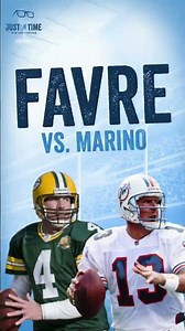Greatest Quarterback Arms: Brett Favre vs. Dan Marino