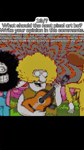 I made The Freak Brothers pixel art in Minecraft
