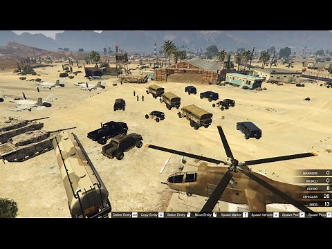 GTA V - How to Create Scenarios or Maps (Using Map Editor)