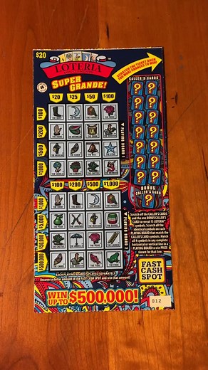 51K views · 86 reactions | $20 Loteria Super Grande scratch ticket 012! How much do win?! Watch the rest below! | Big Win Winter on FB | Facebook