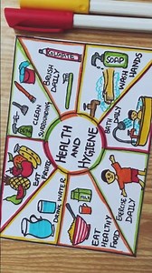 Health And Hygiene #drawing #poster #diy #art #shorts #shortvideo #ytshorts #youtubeshorts