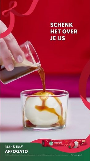Starbucks Toffee Nut - Affogato recept