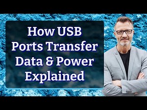 How USB Ports Transfer Data & Power Explained