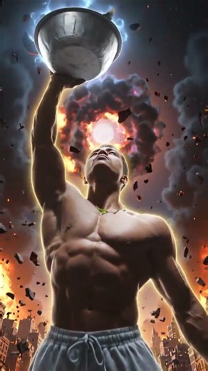 I hold the world 🌍 distraction// First Ai video #ai #aivideo #fitnessuseAI #aiediting #foryou