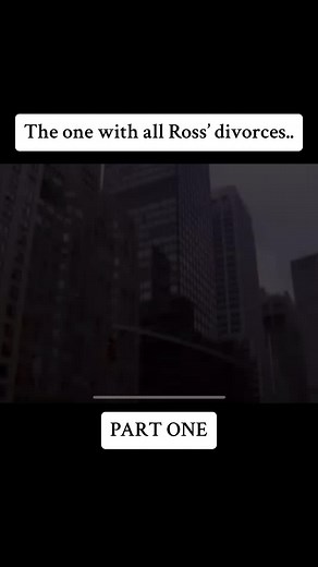 The one with all Ross’ divorces.. (part one) #friends #friendsreunion #friendstvshow #fyp