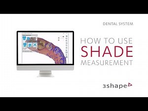 3Shape Dental System - Shade Measurement Option in Dental System