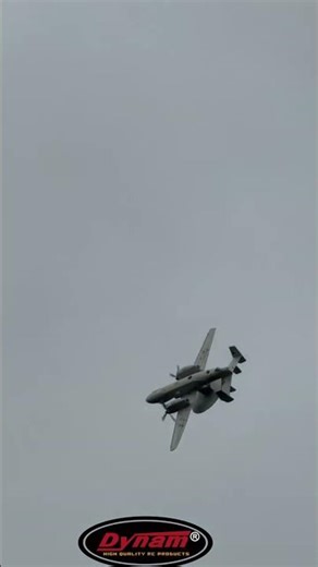 🚀 Dynam E-2C Hawkeye AEW Epic Takeoff! Feel the Roar of the Turboprop Engines 🔥✈️ #dynam #military