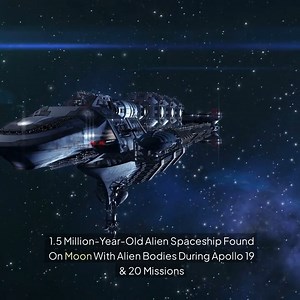 3.9K views · 100 reactions | 1.5 Million-Year-Old Alien Spaceship Found On Moon With Alien Bodies During Apollo 19 & 20 Missions | Conspiracy times | Facebook