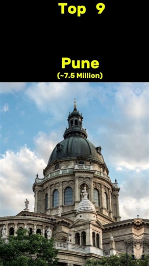 Top 10 most populated cities in India 🇮🇳 #trending #knoweledgefacts #viral #dailyfacts #india